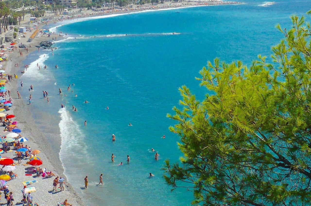 Central Almunecar, Beach Playa 125 Metres, By Old Town Extérieur photo